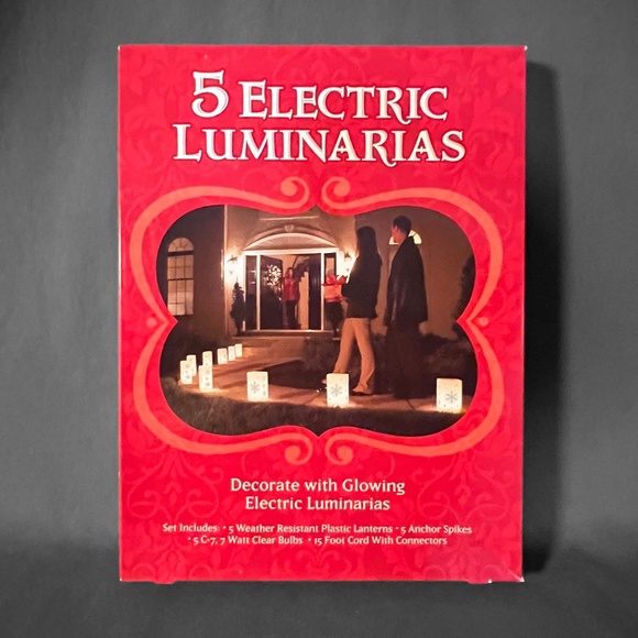 5 Electric Luminarias - Picture 1 of 3